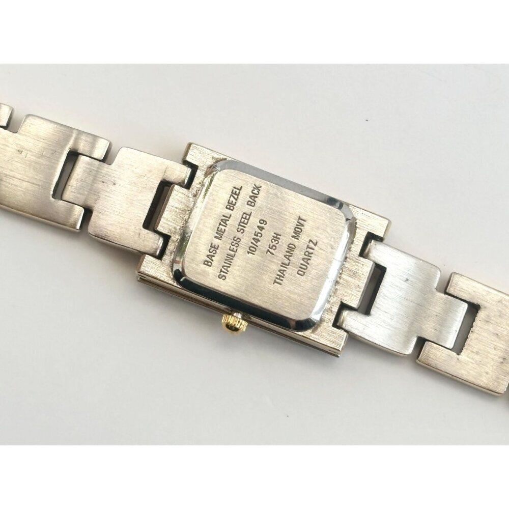 Anne Klein II Dual Toned 10/4549 Bracelet Vintage Wristwatch - 17mm - WORKS! - Picture 7 of 14